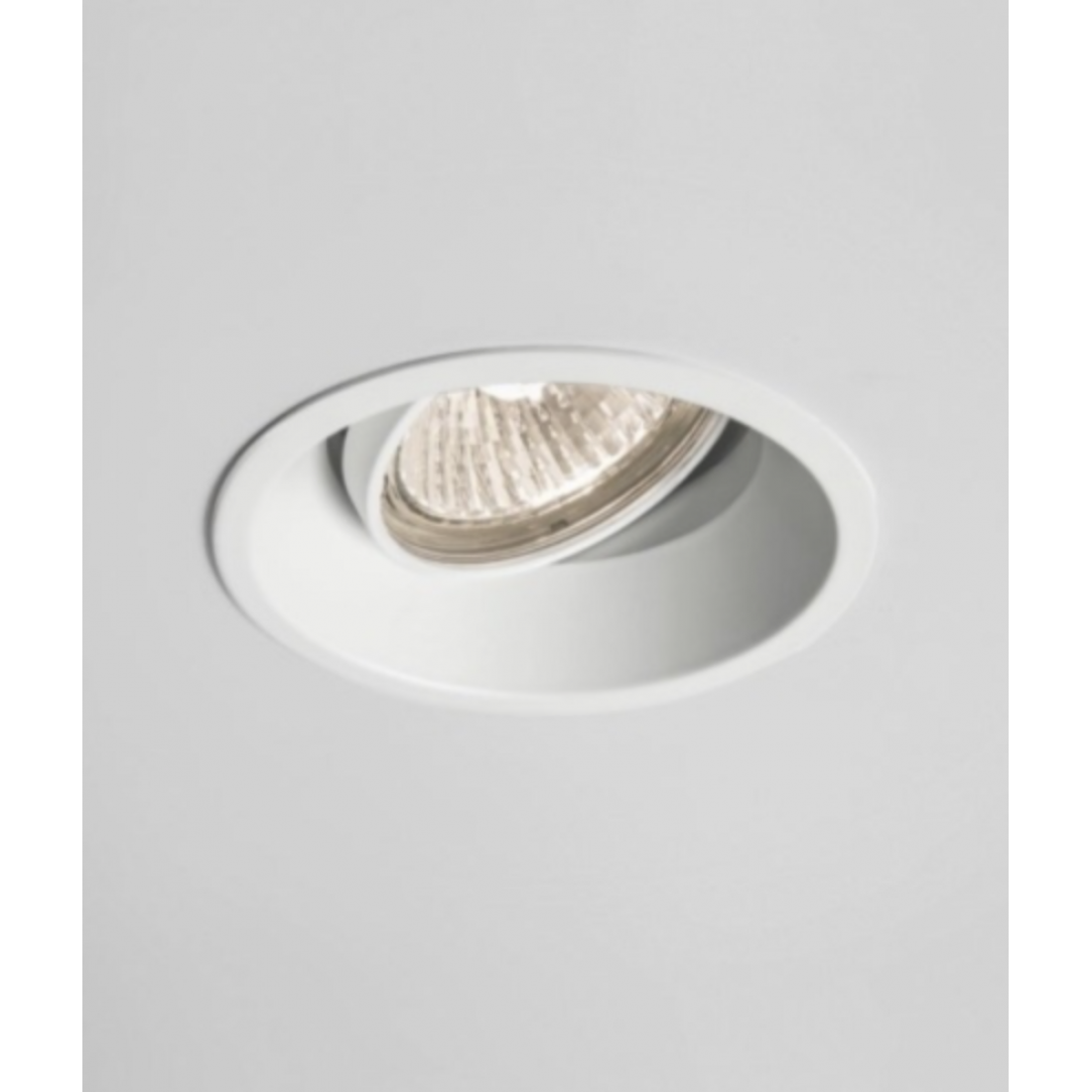 Round GU10 Anti Glare Ceiling Downlight Spotlight Tilt Adjustable